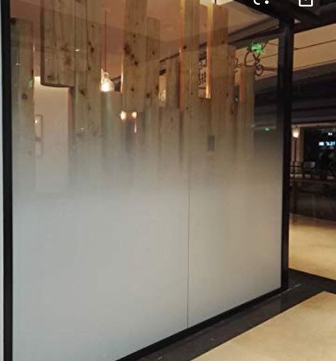 Air Retun Door, Window Film Sliding Door, Privacy Films For Glass Doors, Frosted Privacy Glass Door, Modern Glass Door Coverings, Garage Window Film, Glass Block Doors, Semi Privacy Window Film, Glass Cabinet Film