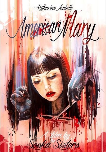 American Mary American Mary Movie, American Mary, Horror Room, The Stranger Movie, Horror Posters, Retro Horror, Movie Covers, Vintage Horror, Art Films