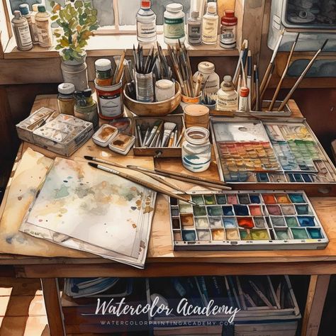 Watercolor Painting Tips for Aspiring Artists Watercolor Painting Tips, Sketchbook Spreads, Natural Hair Brush, Watercolor Supplies, Thumbnail Sketches, Watercolor Tips, Warm And Cool Colors, Small Victories, Rule Of Thirds