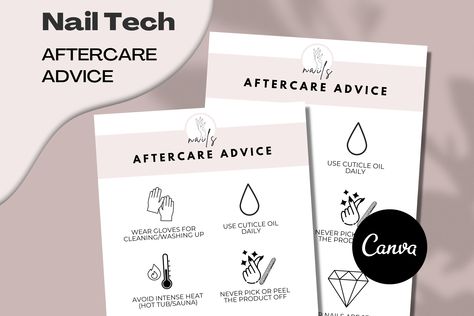 With our Nail Aftercare Advice & Aftercare Card Template, you can now provide your clients with the necessary guidance to ensure their nails stay healthy and vibrant for longer. Order our Nail Aftercare Advice & Aftercare Card Template today and take your nail services to the next level! #AftercareAdvice #NailAftercareAdvice #manicureAftercareAdvice #AftercareAdvicenails #beautyAftercareAdvice #tattooAftercareAdvice #AftercareAdvicetemplate #AftercareAdviceprint #nailtechnician Nail Aftercare Advice, Manicure Aftercare, Nail Aftercare, Tattooing Machines, Tattoo Oil, Tattoo Cream, Tattoo Clothing, Tattoo Machines, Tattoo Care