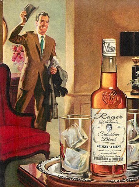 Whisky Advertising, Liquor Ads, Beverage Ads, Roger Wilkerson, Vintage Alcohol, Advertising Posters, Vintage Advertising Posters, Retro Images, Retro Advertising