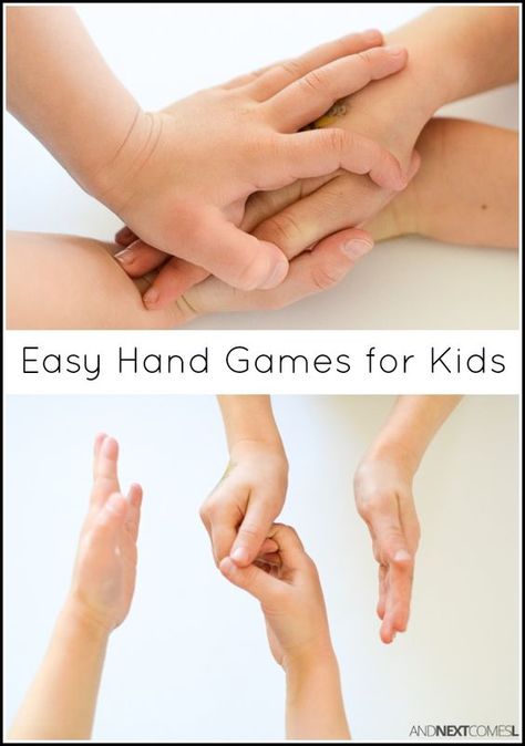 Easy hand games for kids - perfect brain break ideas for fidgety kids while waiting in line from And Next Comes L Hand Games For Kids, Brain Break Ideas, Hand Clapping Games, Clapping Games, Break Ideas, Hand Games, Gross Motor Activities, Indoor Activities For Kids, Childrens Games