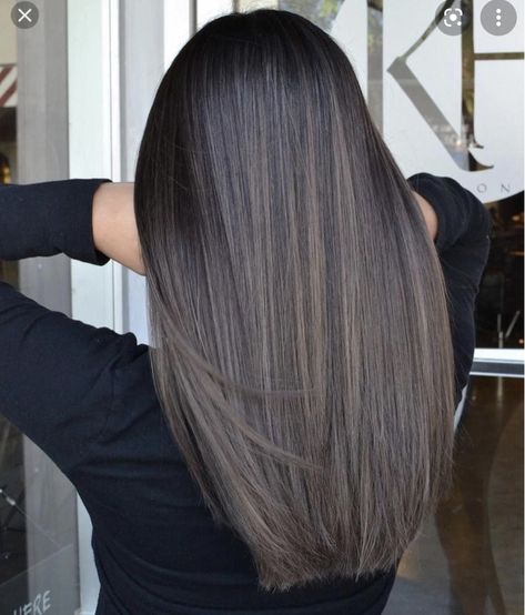 Balage Hair Brown Straight, Dark Brown Hair With Ash Brown Lowlights, Hair Color For Students, Ash Blonde Babylights On Dark Hair, Balayage For Black Hair Asian, Ashy Babylights On Dark Hair, Hair Accessories Braids, Hair Braiding Tool, Black Hair Balayage