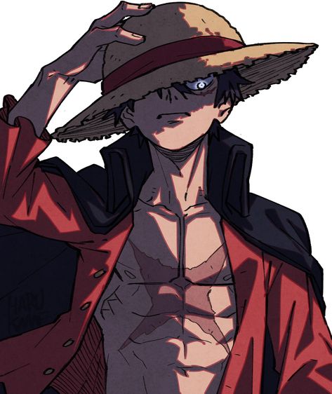 Harukami @(COMMISSIONS FULL!) on Twitter: "Monkey D. Luffy https://t.co/lT72iwLuaI" / Twitter Luffy Fanart, Anime White, Luffy X Nami, One Piece Man, Luffy Gear 5, The Pirate King, One Peice Anime, One Piece Drawing, One Piece Pictures