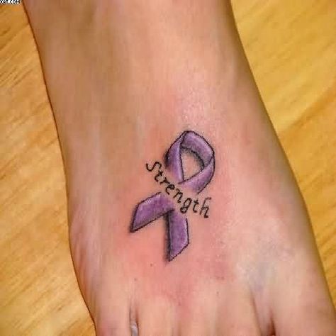 16 Tiny Tattoos That Represent A Cause With BIG Meaning For You Purple Ribbon Tattoos, Crohns Tattoo, Pink Ribbon Tattoos, Cream Tattoo, Tattoo Tiny, Awareness Tattoo, Ribbon Tattoos, Wrist Tattoos For Women, Tattoo Cover