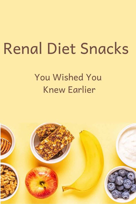 Top 10 renal diet snacks to jazz up your snack game! Ckd Diet Recipes, Kidney Friendly Recipes, Kidney Diet Food Lists, Renal Diet Food List, Renal Friendly Recipes, Ckd Diet, Kidney Diet Recipes, Kidney Healthy Foods, Ckd Recipes