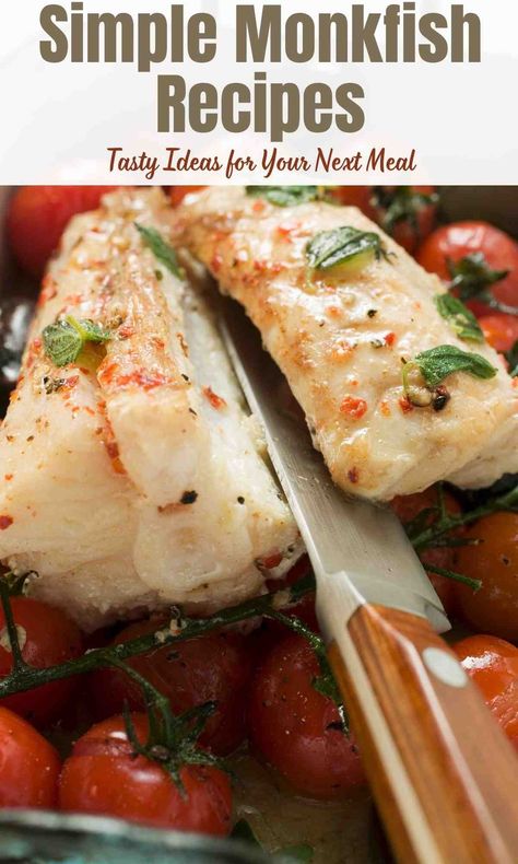 Simple Monkfish Recipes: Tasty Ideas for Your Next Meal How To Cook Monkfish, Monkfish Recipe, Monkfish Recipes, Classy Food, Monk Fish, Creamy Corn Casserole, Kohlrabi Recipes, Corn Casserole Recipe, Greek Lemon Chicken