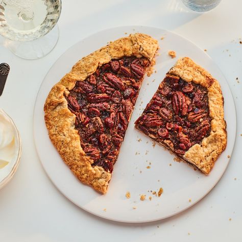 87 Pie Recipes We Love | Epicurious Coconut Pecan Cake Recipe, Cranberry Galette, Galette Recipe, Coconut Pecan, Thanksgiving Pies, Pecan Cake, Thanksgiving Food Desserts, Best Pie, Ice Cream Pies