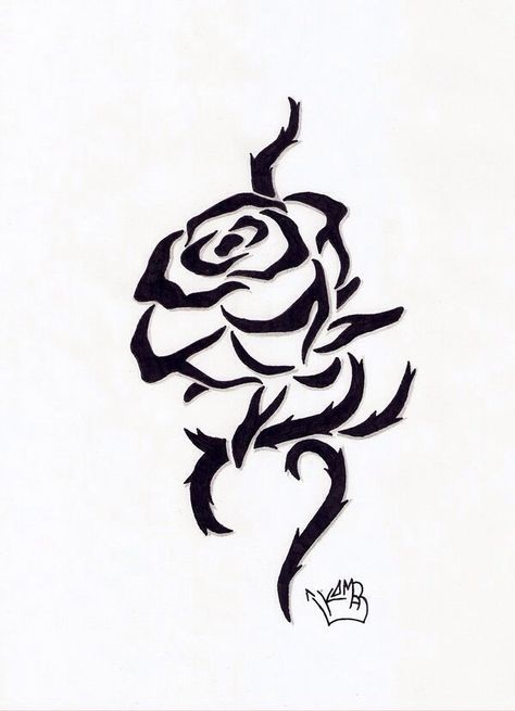 Dark Roses Tattoo, Tattoo Homme, Watercolor Rose Tattoos, Abstract Tattoo Designs, Rose Tattoos For Men, Girl Back Tattoos, Beautiful Flower Tattoos, Black Rose Tattoos, Tattoo Signs