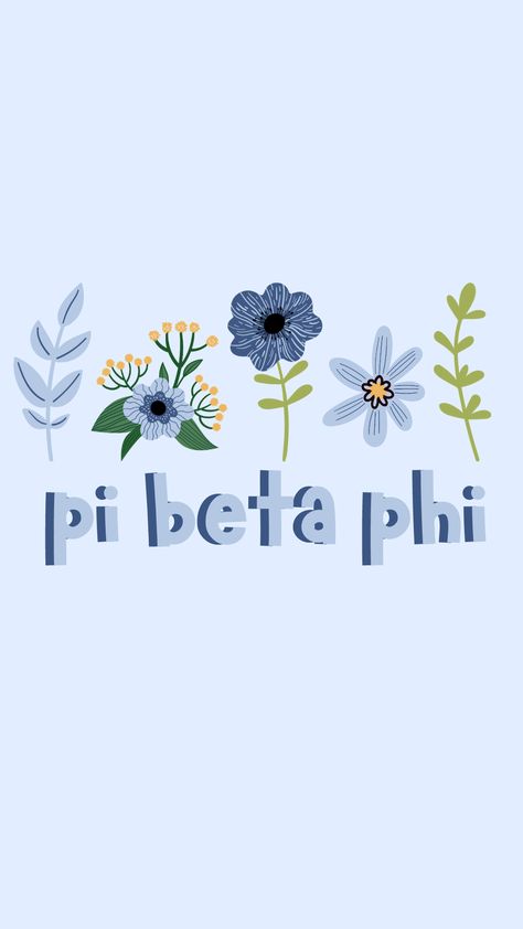 Boho Sorority Canvas, Pi Beta Phi Wallpaper, Blue Sorority Canvas, Floral Sorority Banner, Pi Beta Phi Painting, Pi Beta Phi Canvas Painting, Pi Phi Canvas Paintings, Pi Beta Phi Graphic, Pi Beta Phi Canvas