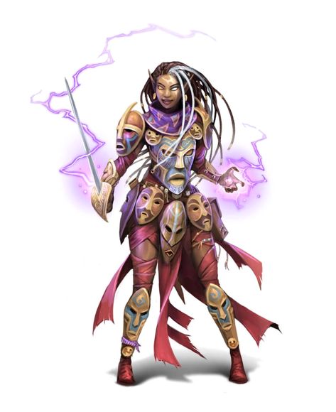 Female Suli Elf Magus - Pathfinder 2E PFRPG PFSRD DND D&D 3.5 4E 5E 5th ed d20 fantasy Suli Pathfinder, Pathfinder 2e, Pathfinder Character, Fantasy Heroes, Pathfinder Rpg, Fantasy Races, Fantasy Images, Fantasy Rpg, Dnd Characters