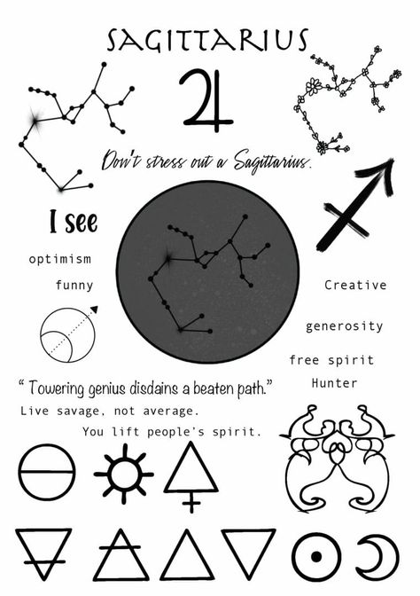 Tattoos For Sagittarius, Sagittarius Glyph, Tattoo Sagittarius, Ace Tattoo One Piece, Sagittarius Tattoo Designs, Geometric Arrow Tattoo, Sagittarius Art, Ace Tattoo, Full Hand Tattoo