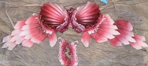 Pink Mermaid Top, Pink Mermaid Bra, Mermaid Clothes, Mermaid Fins, Glaucus Atlanticus, Mermaid Tales, Realistic Mermaid, Mermaid Fin, Extra Clothes