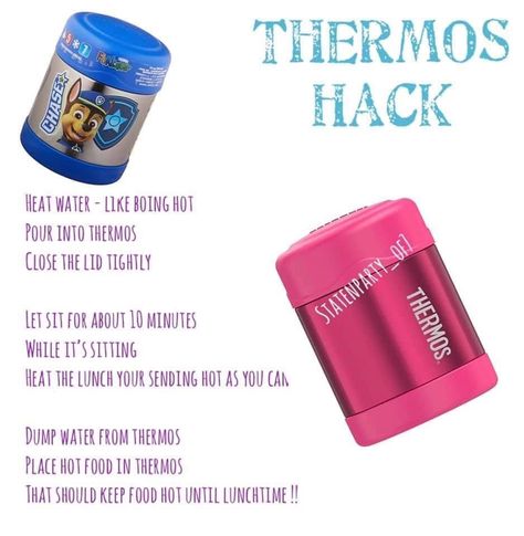 Thermos Lunch Ideas, Easy Lunches For Kids, Family Meal Prep, Kids Thermos, Kids Packed Lunch, Nutrition Meal Plan, Hot Lunch, Healthy Lunch Meal Prep, Healthy Eating For Kids