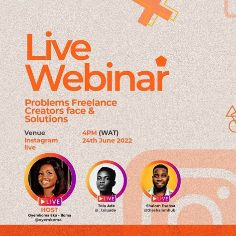 Live Webinar Poster, Webinars Poster Design, Event Mailer Design, Webinar Template Design, Event Newsletter Design, Webinar Poster Design Ideas Creative, Webinar Ad Design, Creative Webinar Poster Design, Webinar Social Media Post Design