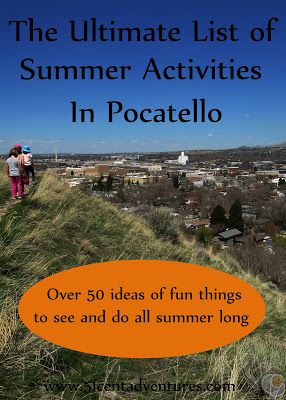 Over 50 ideas of fun things to see and do in Pocatello, Idaho this summer. Pocatello Idaho Things To Do, Wyoming Trip, Montana Trip, Explore Idaho, Pocatello Idaho, Interesting Things To Do, Visit Idaho, Idaho Travel, Have A Great Vacation