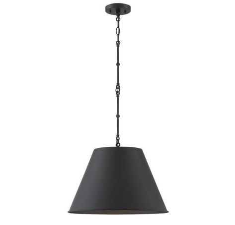 House Lighting Fixtures, Savoy House Lighting, House Essentials, Single Pendant Lighting, Savoy House, Bath Bar, Black Pendant, Light Pendant, One Light