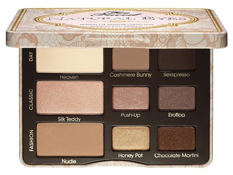 Under $40: Too Faced Natural Eye Neutral Eyeshadow Palette Two Faced Eyeshadow, Subtle Eye Makeup, Natural Eyeshadow Palette, Too Faced Eyeshadow, Too Faced Natural Eyes, Contour With Eyeshadow, Best Eyeshadow Palette, Eye Palettes, Neutral Eyes