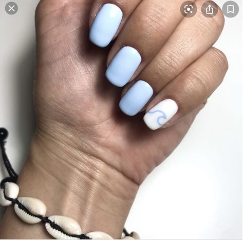 Summer Spring Nails, Hawaii Nails, Cruise Nails, Beachy Nails, Subtle Nails, Simple Gel Nails, Summery Nails, Brittle Nails, Cute Gel Nails