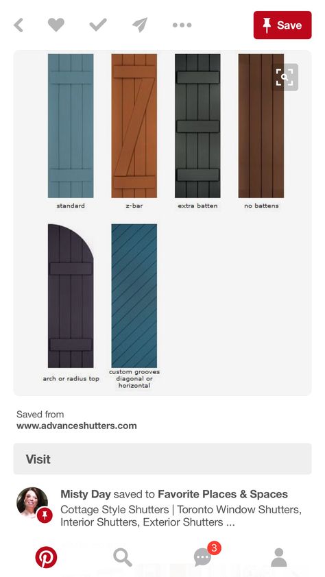 Jendela Vintage, Window Shutters Exterior, Interior Window Shutters, Shutter Designs, Exterior Window, House Shutters, Diy Shutters, Interior Shutters, Interior Wood Doors