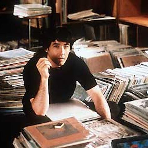 High Fidelity 2000:  John Cusack The entire soundtrack to this movie is my "go to" when Im heartsick and my life is just shit. Viva Rob! High Fidelity Quotes, Chicago Movie, Meg White, The White Stripes, Thought Catalog, Record Shop, Jack White, High Fidelity, Record Collection