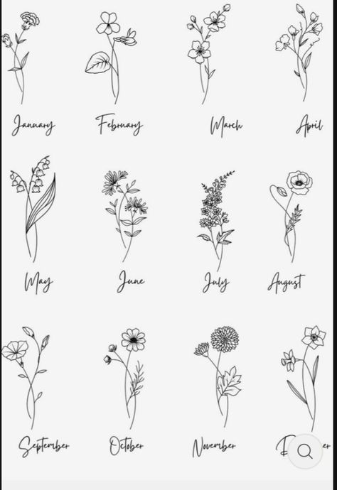 Birth Flower Cover Up Tattoo, March Inspired Tattoos, Profile Birth Flower Tattoo, Wildflower Tattoo Birth Month, Flower Tattoo Month, May Month Flower Tattoo, Birth Flower Months, Fine Line March Flower Tattoo, Gemini Flower Tattoo Birth Month