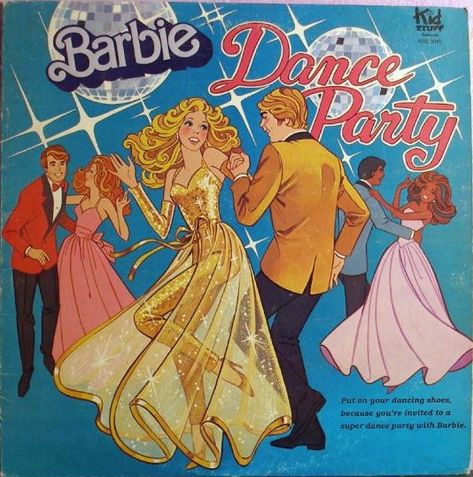 Barbie Dance, Disco Dancing, Disco Night, Barbie Box, New Barbie, Vinyl Record Album, The Hustle, Vinyl Cover, Record Album