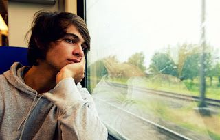 topic of the day: Why do window seats of a train or a bus make us th... Window Drawing, Window Seats, Think Deeply, Train Photography, Looking Out The Window, Motivational Stories, Person Sitting, Bus Travel, Bus Ride