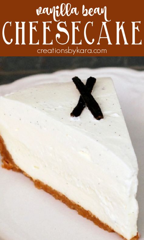 Pie, Best Flavored Cheesecake Recipe, Vanilla Bean Cheesecake Factory Copycat, Vanilla Bean Dessert Recipes, Vanilla Bean Cheesecake Recipes, Vanilla Cheesecake Recipes, Cheesecake Factory Copycat, Wedding Cheesecake, Vanilla Bean Cheesecake