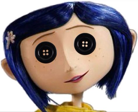 Coraline Button Eyes, Coraline Button, Coraline Characters, Coraline Drawing, Coraline Tattoo, Eye Movie, Caroline Jones, Coraline And Wybie, Coraline Art