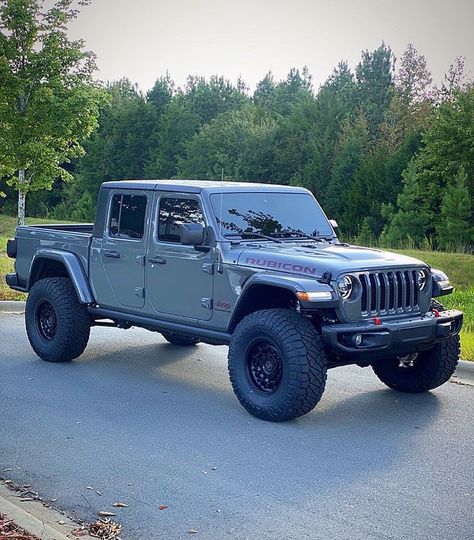 Gladiator Jeep Custom, Grey Jeep Gladiator, Jeep Wrangler Gladiator, Jeep Truck Gladiator, Lifted Jeep Gladiator, Carros Jeep, Jeep Gladiator Custom, Gladiator Truck, Jeep Wrangler Forum