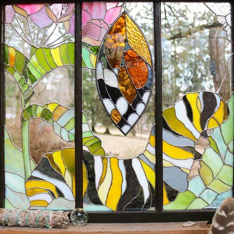 Neile Cooper, Glass Cabin, Q And A, Stained Glass Mosaic, The Glass, Glass Artists, Stained Glass, Mosaic, Stain