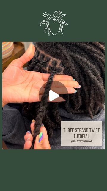 KNOTTY LOC LAB, LLC on Instagram: "Nothing beats a Two Strand Twist like a Three Strand Twist !!! 👩🏾‍🔬😌😮‍💨 .. . . Styled By Vanessa  . . . . #locs #nyclocs#locstyles #locsofinstagram  #locsalon #Nylocs #knottyloclab #loctitian #locstylist #loccare #locmaintenance  #locnation #longlocs #locspiration #locstylesforwomen #locjourney  #teamlocs  #shortlocs #starterlocs #loclivin #womenwithlocs #explorepage #explore" 3 Strand Twist Locs, Three Strand Twist Locs, 2 Stand Twist Locs, Double Strand Twist, Twist Locs, Three Strand Twist, Twist Extensions, 3 Strand Twist, Two Strand Twist