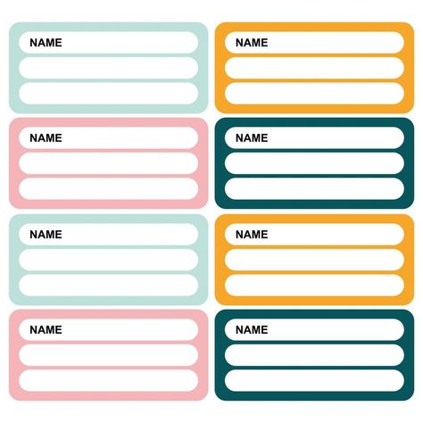 Name Template For Notebook, Name Tag For Notebook, Notebook Name Labels, Name Tag Templates Printable Labels Free, Book Name Tags, Subject Name Printable, Tamil Worksheet, Name Labels For School, Notebook Label