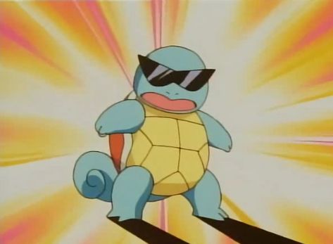 Squirtle Squad for life Skateboard, Pokemon, Sunglasses, Pokémon