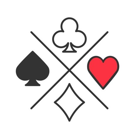 Ace Cards Drawing, Card Suits Tattoo, Spade Drawing, Playing Cards Tattoo Design, Playing Cards Drawing, Ace Of Hearts Tattoo, Poker Tattoo, Queen Of Hearts Card, Catrina Tattoo