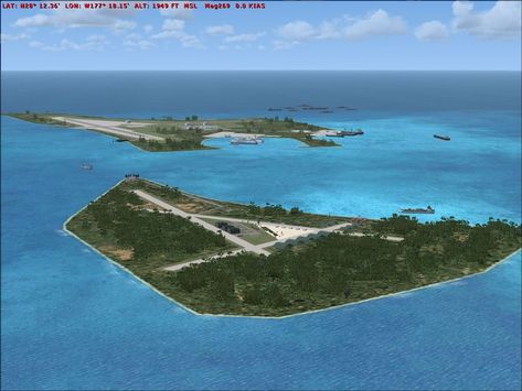 Island Kingdom, Midway Atoll, Midway Islands, Battle Of Midway, Us Submarines, Sand Island, Aviation Technology, Airport Design, Remote Island