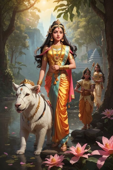 Ai art of ms sita Sita Hindu Goddess, Sita Picture, Sita Goddess, Religion Drawing, Monami Ghosh, Indian Fairy, Sita Mata, Goddess Sita, Jai Mata Di