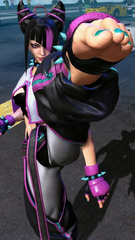 Juri Feet Street Fighter, Streetfighter Juri, Juri Han Wallpaper, Juri Street Fighter Art, Chun Li Street Fighter 6, Female Poses Reference, Street Fighter Juri, Han Juri, Street Fighter Wallpaper