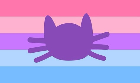 Catgender is a xenogender in which someone feels an extremely strong connection to cats or other felines, either strongly identifying with them or simply wanting to incorporate them into their gender Gender Pronouns, Gender Flags, Gotta Catch Them All, Lgbt Flag, Lgbtq Flags, My Identity, Gender Identity, Pride Flags, Om Nom