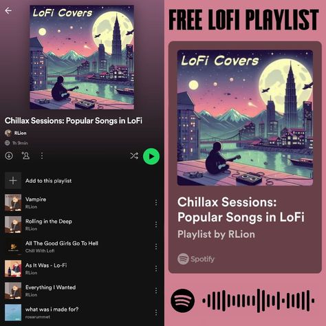 free Spotify LoFi covers playlist (Our Spotify lo-fi playlist is your ticket. Bio link for instant atmosphere. #LoFiLife #ChillOutMusicHunting for fresh lo-fi tracks? 🔍🎸 Lofi Playlist, Songs Spotify, Chill Out Music, Lo Fi Music, Playlist Names, Popular Songs, Lo Fi, Spotify Playlist, Music Playlist