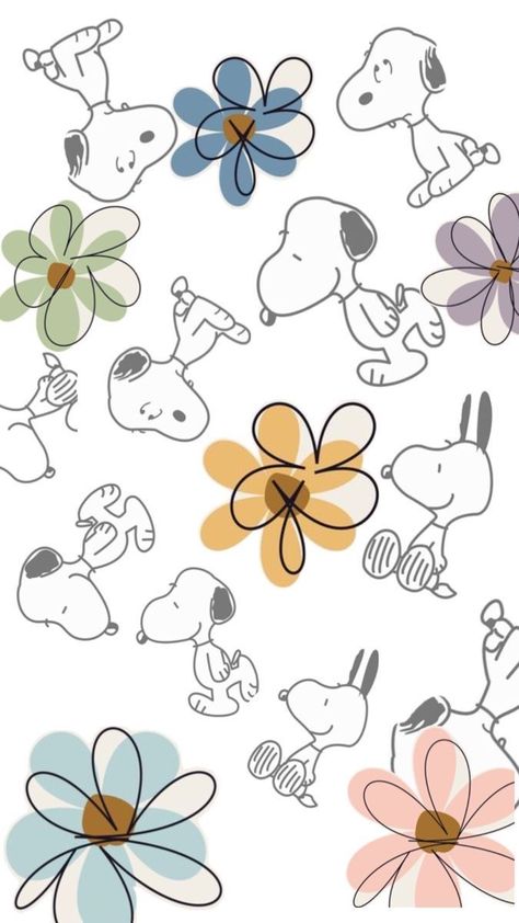 Peanuts Wallpaper, Snoopy Images, Snoopy Wallpaper, Snoopy Pictures, Wallpaper Doodle, Snoopy Love, Cute Patterns Wallpaper, Iphone Background Wallpaper, Summer Wallpaper