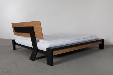 Floating Bed Diy, Steel Bed Design, Creative Beds, Steel Furniture Design, Steel Bed Frame, Wood Bed Design, Welded Furniture, Bed Frame Design, Steel Bed