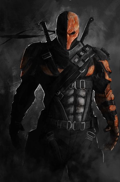 Slade Teen Titans, Dc Deathstroke, Deathstroke The Terminator, Batman Hush, Dc Comics Wallpaper, Batman Artwork, Dc Villains, Batman Wallpaper, Dc Comics Superheroes