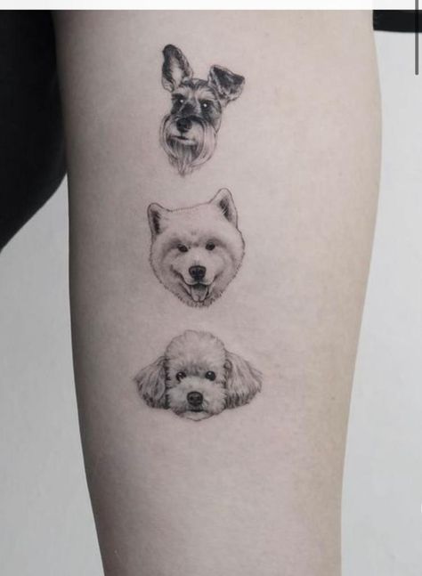 Small Dog Face Tattoo, Paw Tattoos For Women, Dog Paw Tattoos For Women, Dog Face Tattoo, Dog Paw Tattoos, Tattoo Perro, Paw Tattoos, Poodle Tattoo, Tatoo Dog