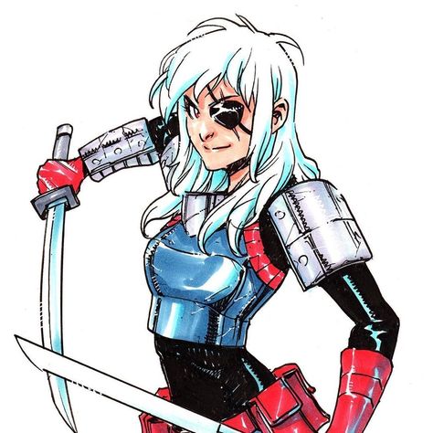 Dc Ravager, Rose Teen Titans, Rose Wilson Titans, Rose Wilson Fanart, Ravager Dc, Rose Wilson Dc, Deathstroke Cosplay, Rose Wilson, Teen Titans Fanart