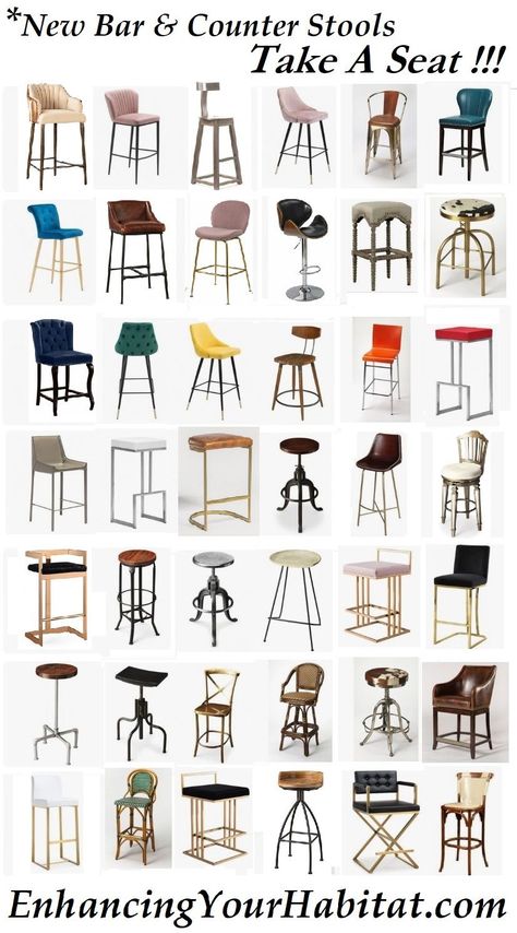 Hammock Chairs Ikea - Rattan Chairs Repair - Nice Folding Chairs - #TeakLoungeChairsOutdoor Modern Bar Stools Kitchen, Modern Rustic Industrial, Chaise Haute Bar, Bar Chairs Kitchen, White Wood Kitchens, Industrial Glam, Bar Stools Kitchen Island, Kursi Bar, Modern Counter Stools