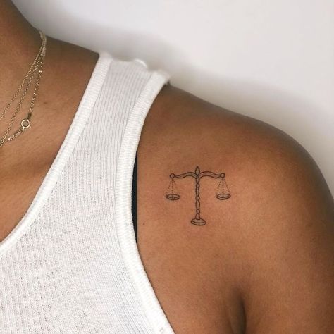 Scale Of Justice Tattoo, Lawyer Tattoo, Scale Of Justice, Justice Tattoo, Stick Tattoo, Basic Tattoos, Scale Tattoo, Petite Tattoos, Mother Tattoos