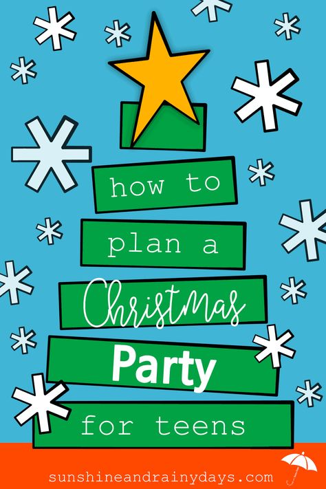 Youth Christmas Party Food, Holiday Party Games For Teens, Teen Xmas Party Ideas, Games For Teen Christmas Party, Holiday Party Ideas For Teens, Soccer Christmas Party, Cheerleading Christmas Party, Christmas Party For Teens Ideas, Cheerleader Christmas Party