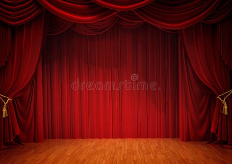 Stage with red curtain. And wooden floor , #AFFILIATE, #red, #Stage, #curtain, #floor, #wooden #ad Curtains The Musical, Home Theater Curtains, Elf The Musical, Circus Background, Theatre Curtains, Stage Curtains, Stage Background, 17 December, Safe Environment